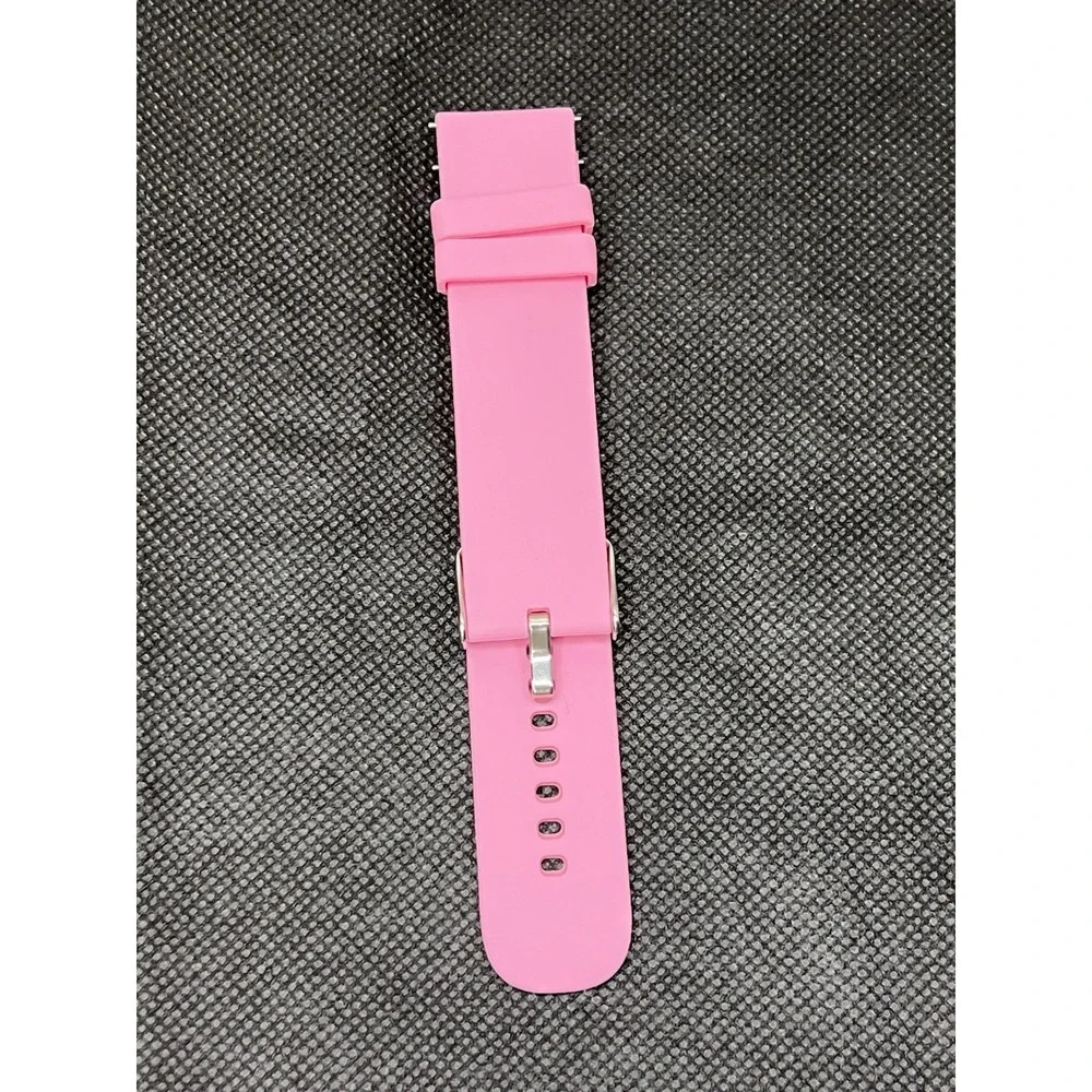 Smart Watch Women Answer Calls AMOLED Android iPhone Pink Monitor
